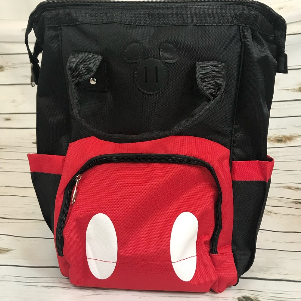 Mickey Mouse Large Capacity Backpack Diaper Bag - Picture 14 of 16